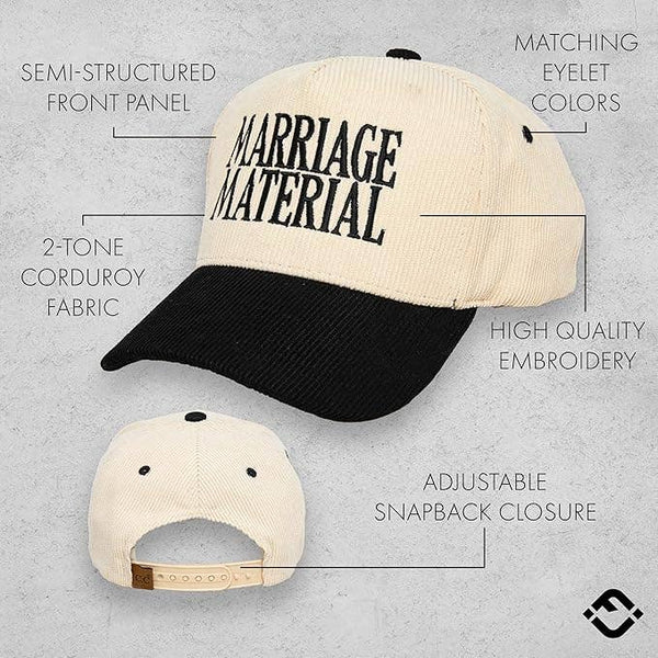 Corduroy Hat - Marriage Material