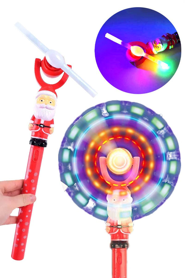 Santa Claus Christmas LED Glow Stick Wand