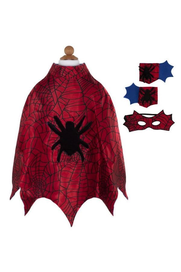 Spider Cape Set with Mask & Cuffs