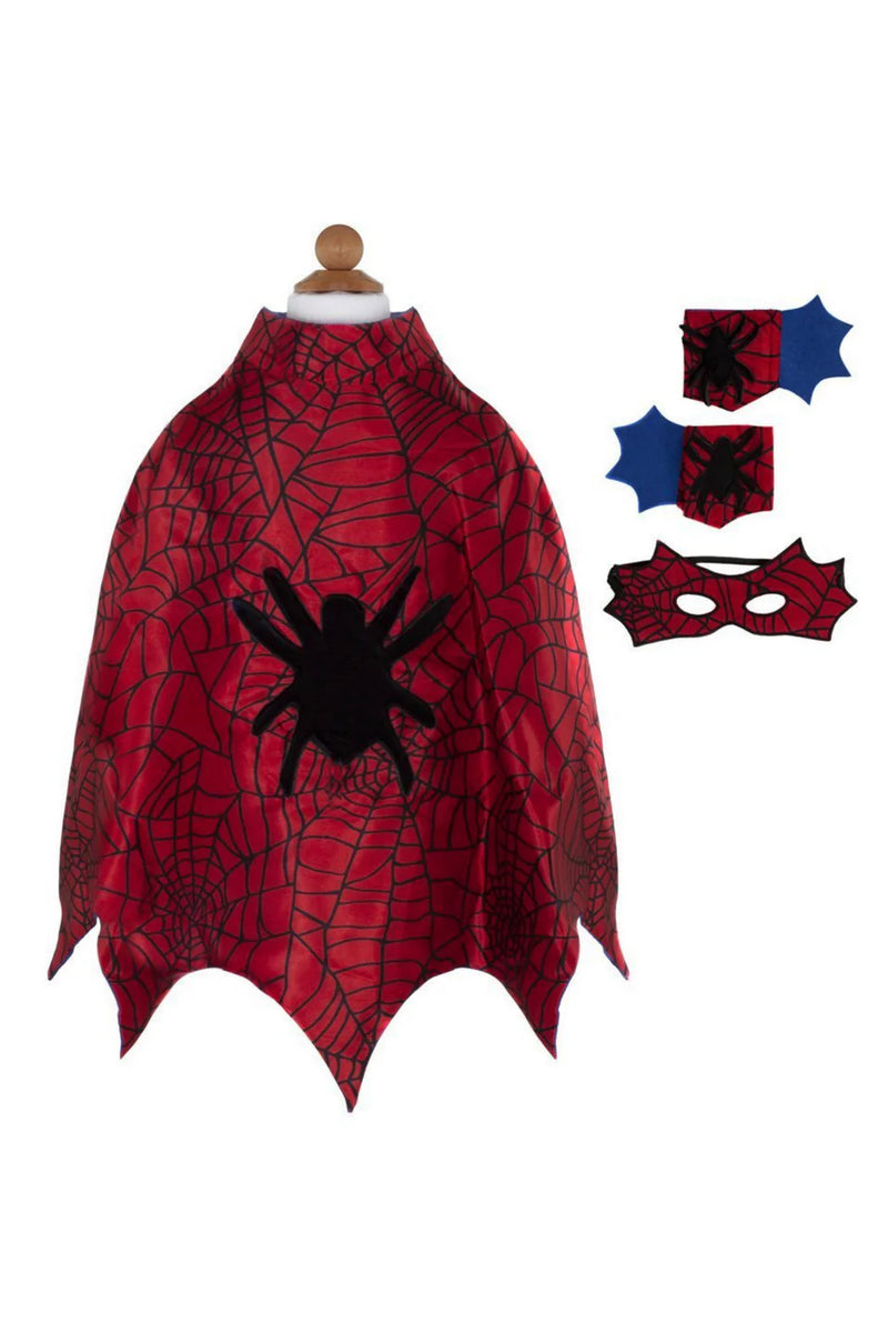 Spider Cape Set with Mask & Cuffs