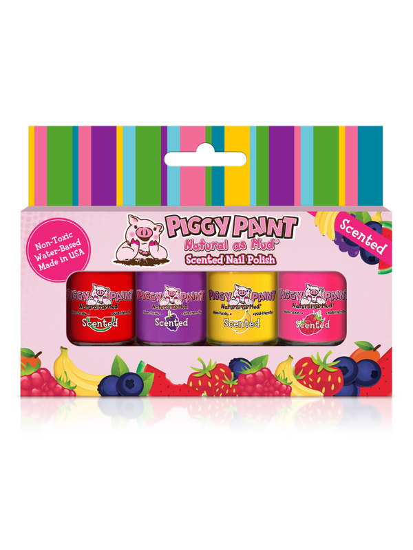 Scented Silly Unicorns Set Non-Toxic Kids Nail Polish