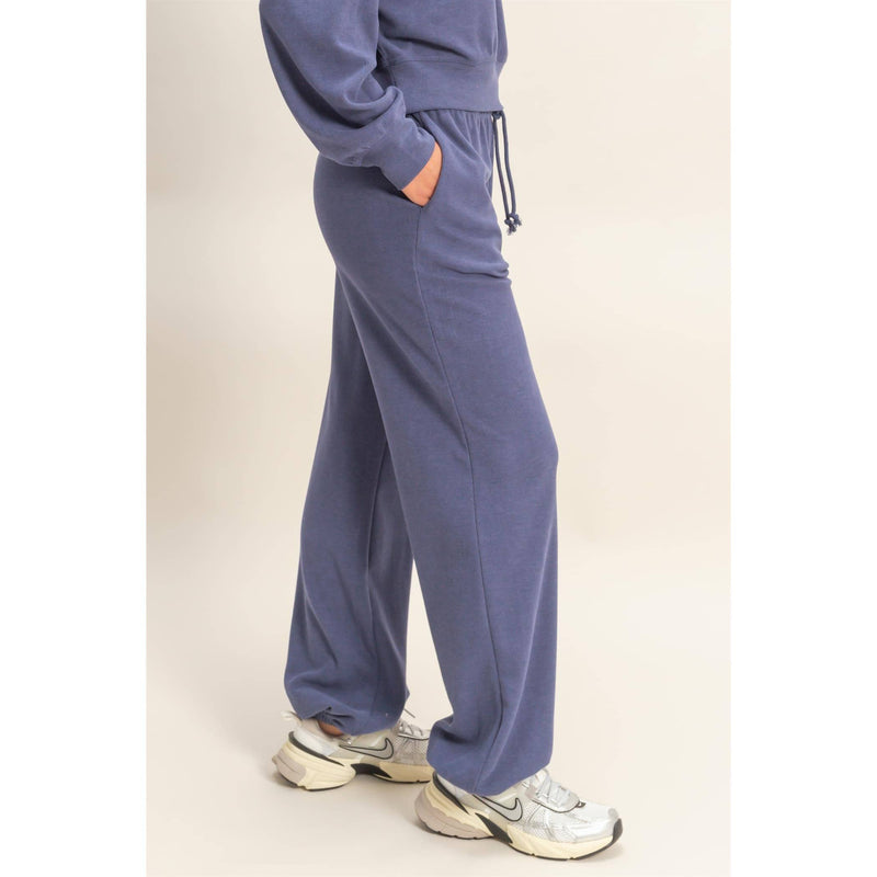 Nicole Soft Ribbed Jogger Pants