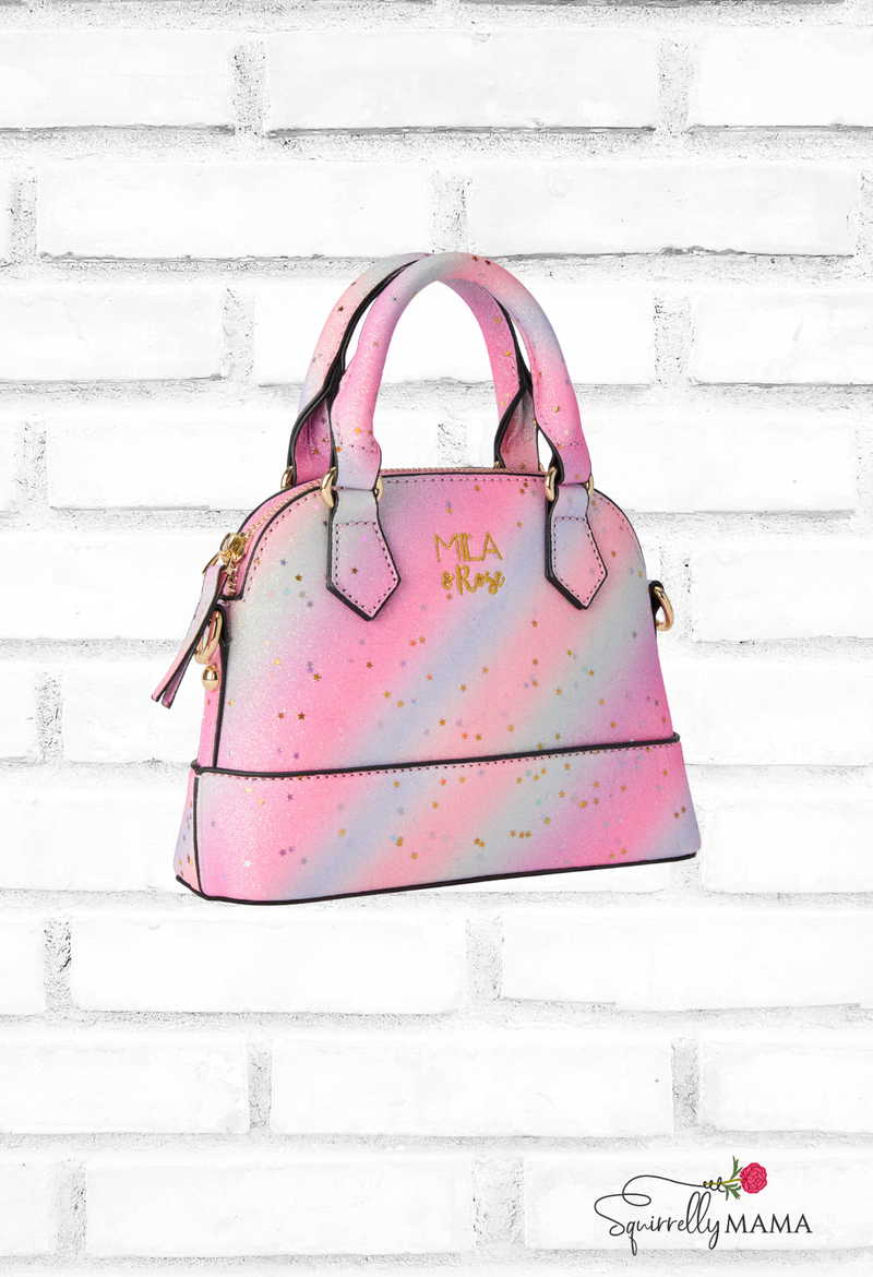 Princess Glitter Girl's Crossbody Purse