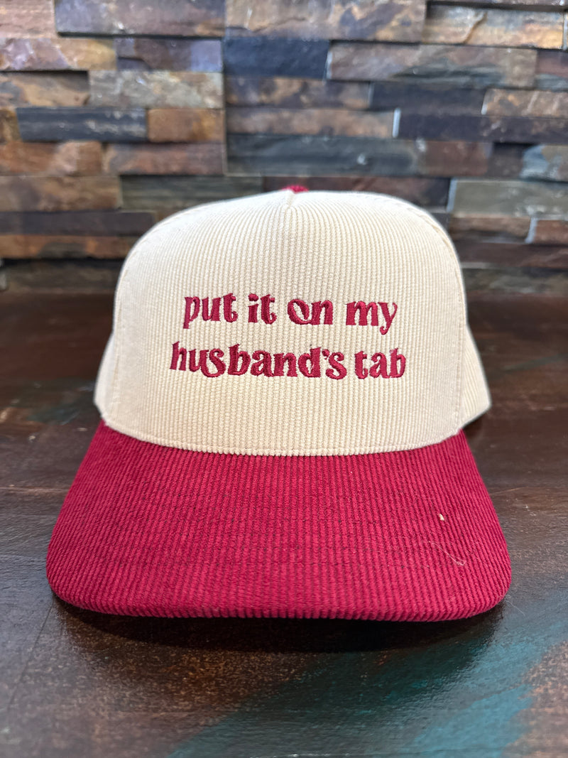 Corduroy Put It On My Husbands Tab