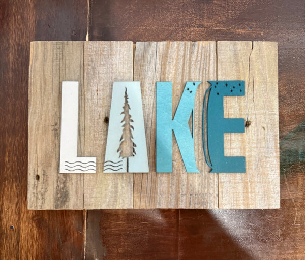 Lake Sign