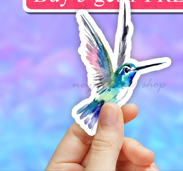 Humming Bird Sticker