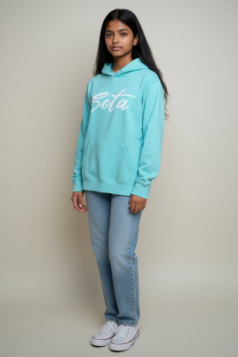 Create Choas Teal Sota Hoodie Youth