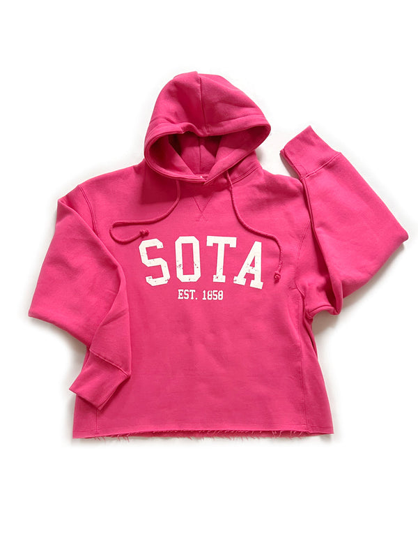 Sota Hoodie- Bright Pink