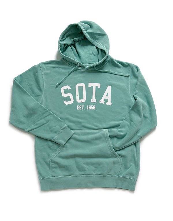 Sota Hoodie- Dusty Teal