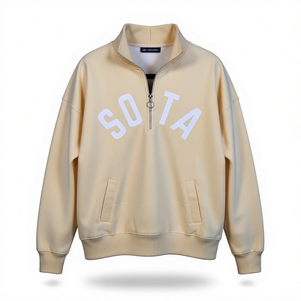 Yellow Sota Quarter Zip