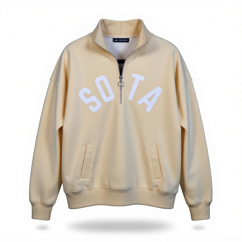Yellow Sota Quarter Zip