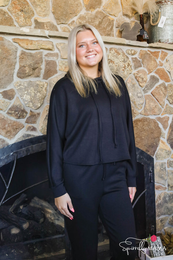 Daria Hoodie-Black