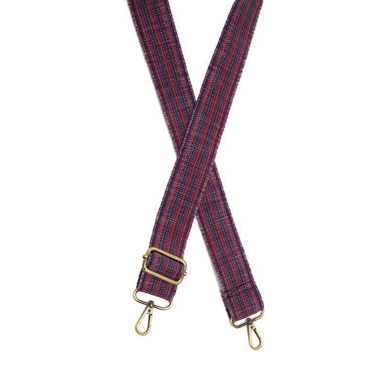 Purple Woven Guitar Strap