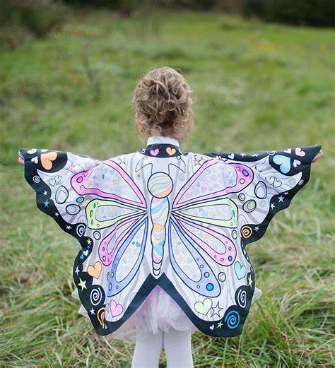 Colour-A-Cape- Butterfly Wings