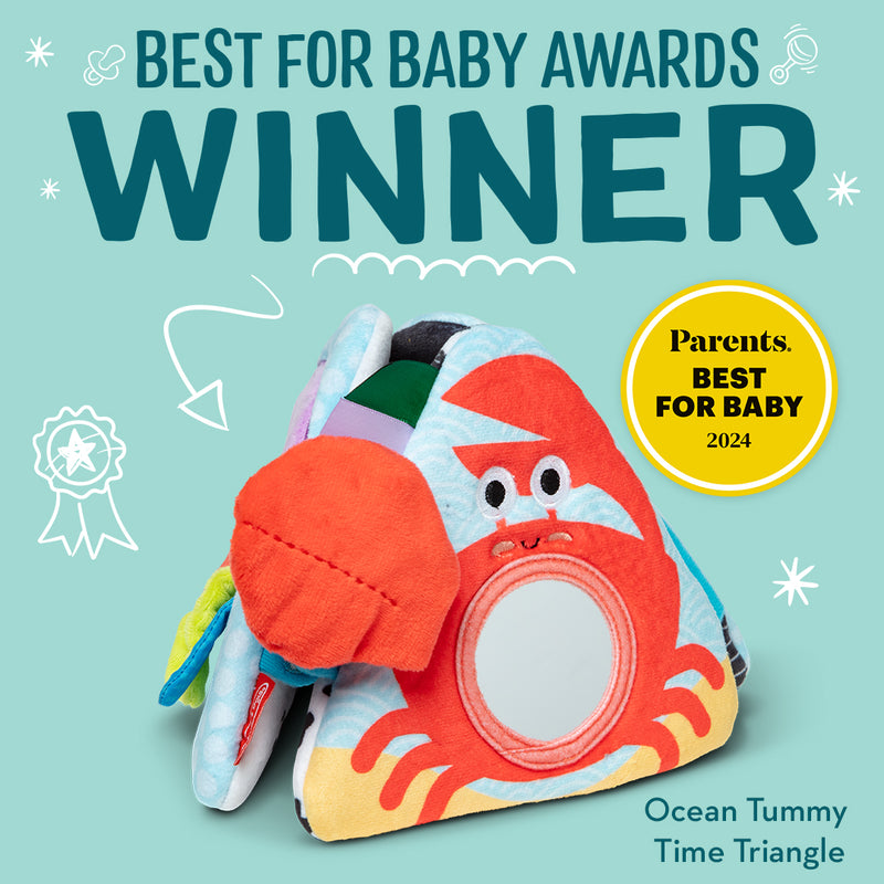 Ocean Tummy Time Triangle