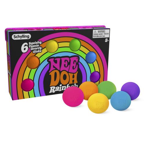 Rainbow Teenie Nee Doh Set