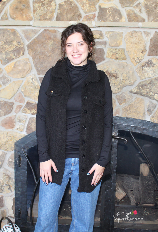 Plush Vest Waistcoat- Multiple