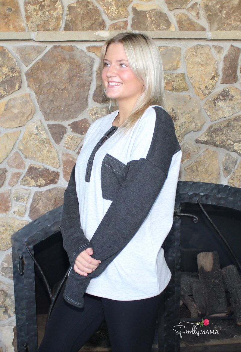 Mikayla Micro Brushed Top