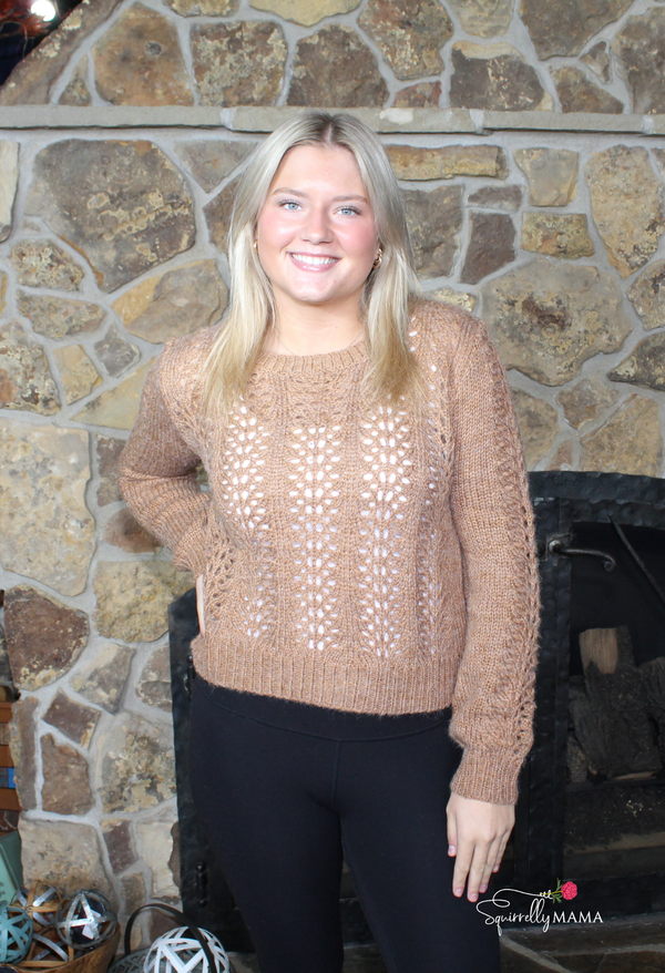 Anita Open Knit Sweater