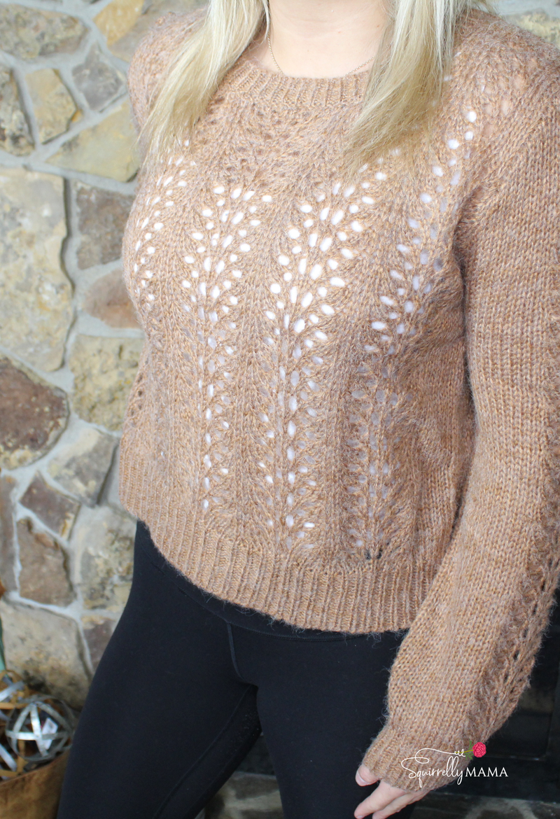 Anita Open Knit Sweater