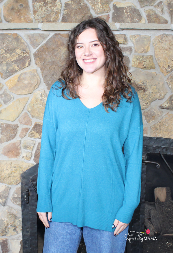 Vanessa Front Seam Sweater- Multiple