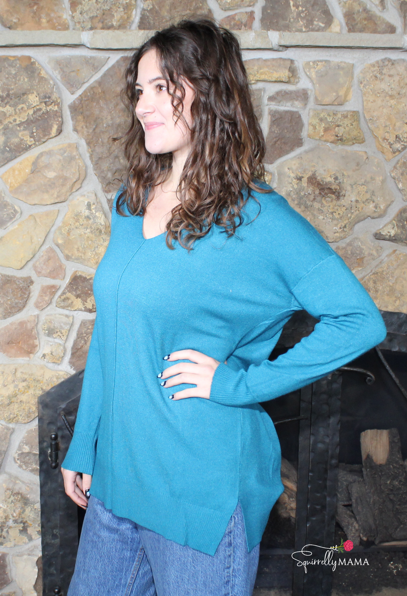 Vanessa Front Seam Sweater- Multiple