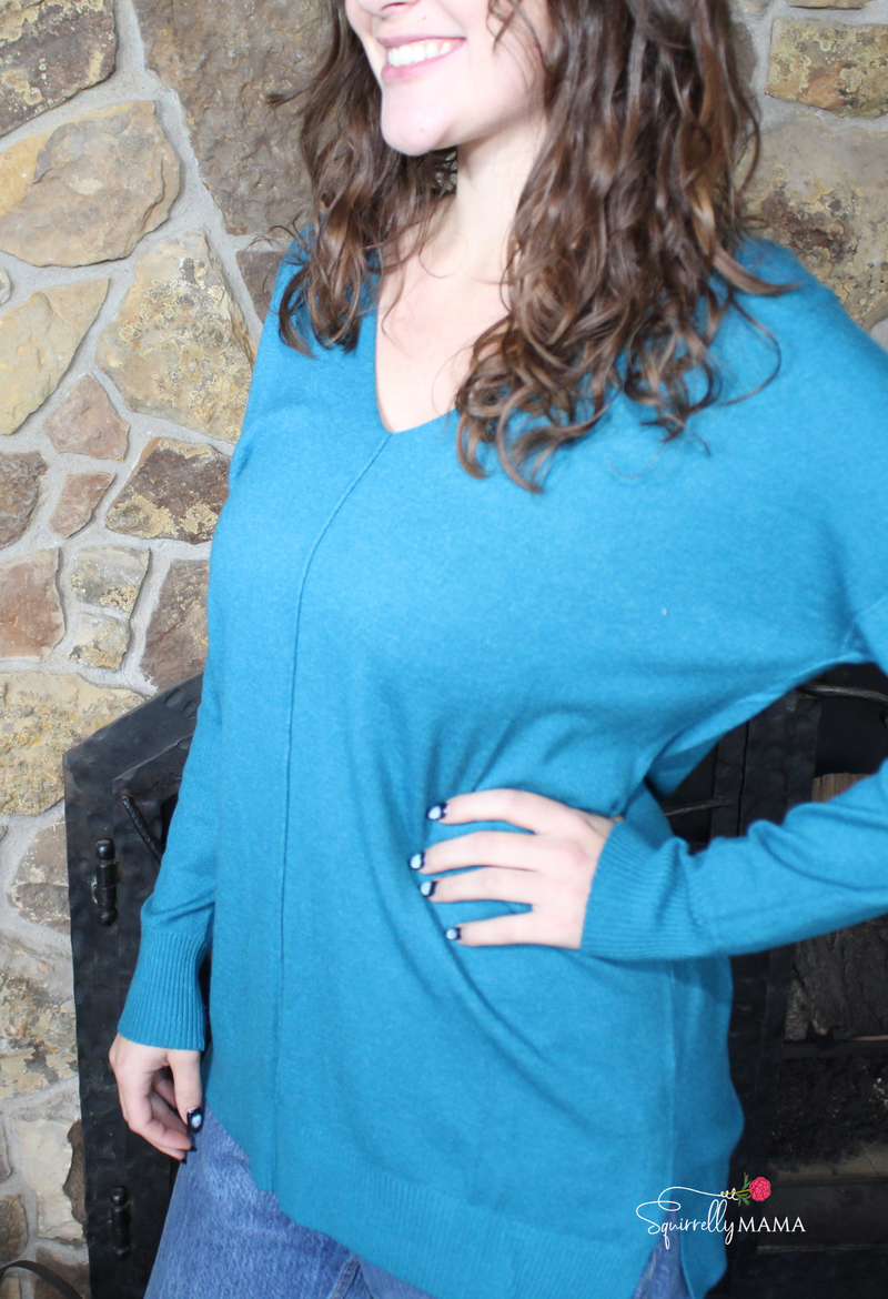 Vanessa Front Seam Sweater- Multiple