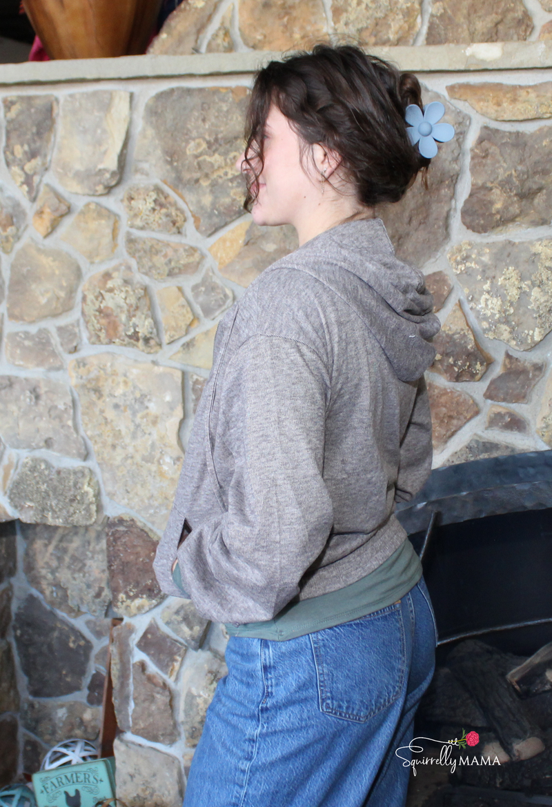 Versatile Hooded Zip-Up Knit Outerwear