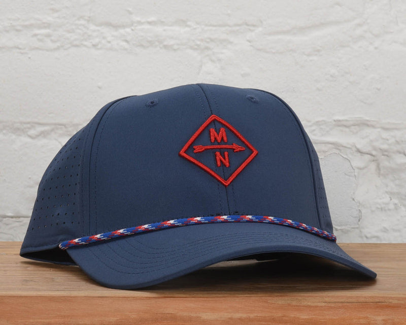 Dri Fit Sota Hat- Navy/Red