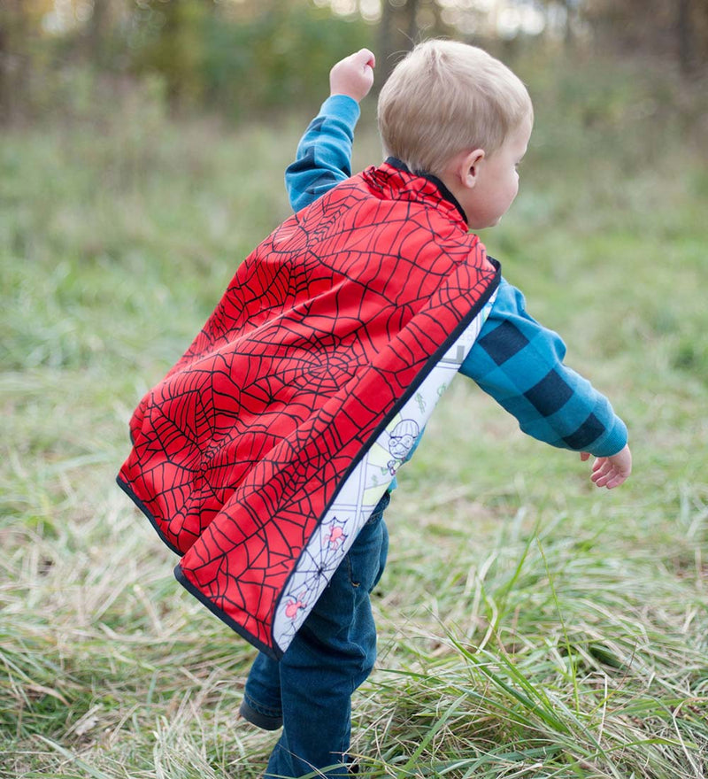 Colour-A-Cape- Spiderman