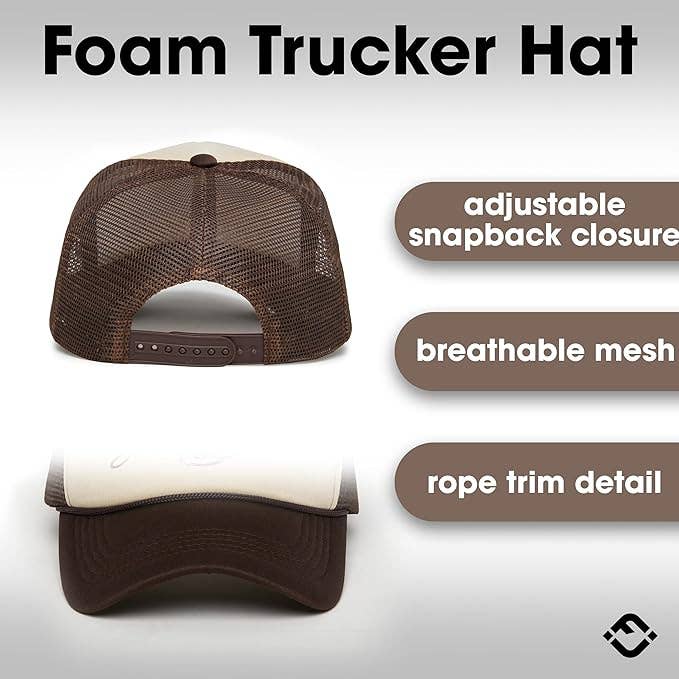 Foam Trucker - Espresso Martini Social Club - Brown/Beige