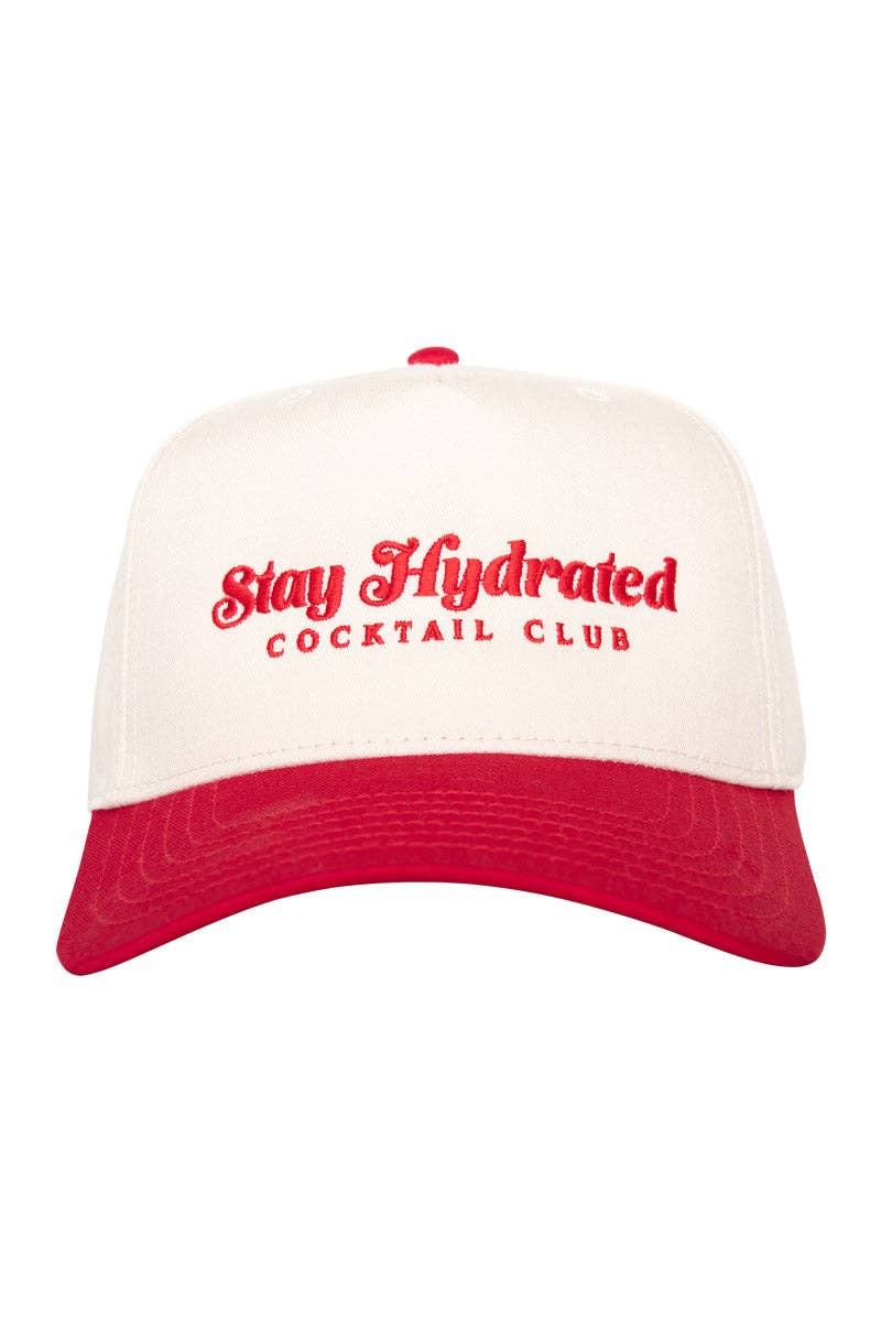 Stay Hydrated Cocktail Club Vintage Hat