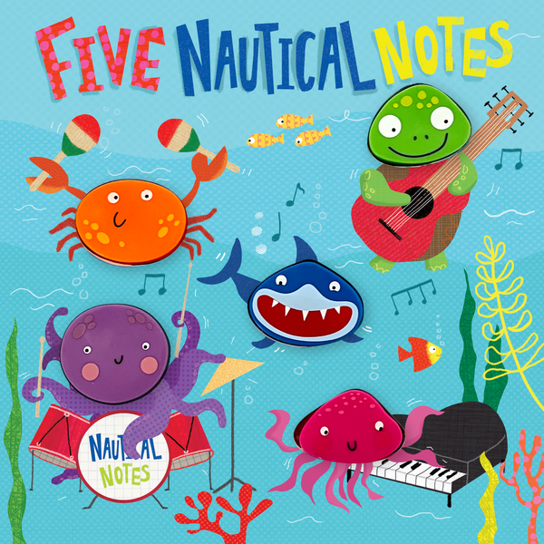 Five Nautical Notes - Touch & Feel Sound Book