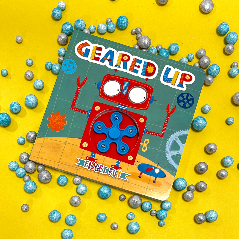 Geared Up- Sensory Storybook with Fidget Spinner