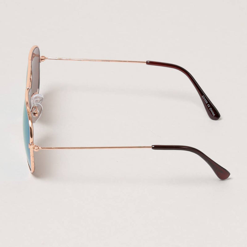 Kid's Tinted Aviator Sunglasses-Various Colors