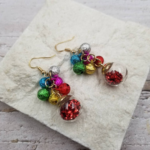 Jingle Bells Christmas Earrings