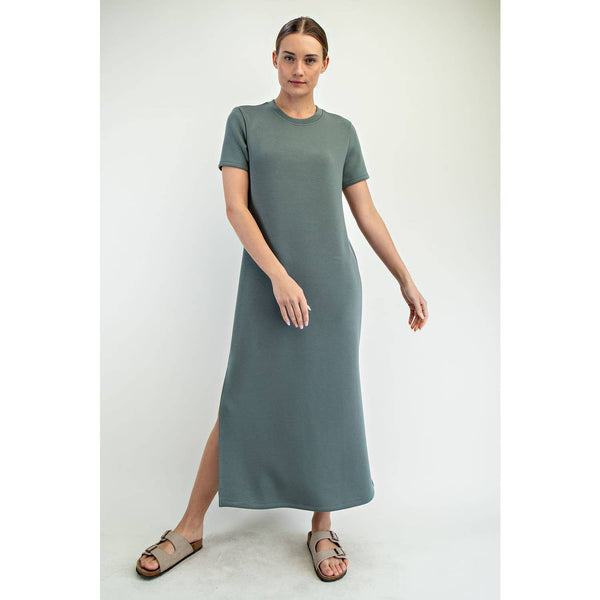 Hannah Scuba Maxi Dress