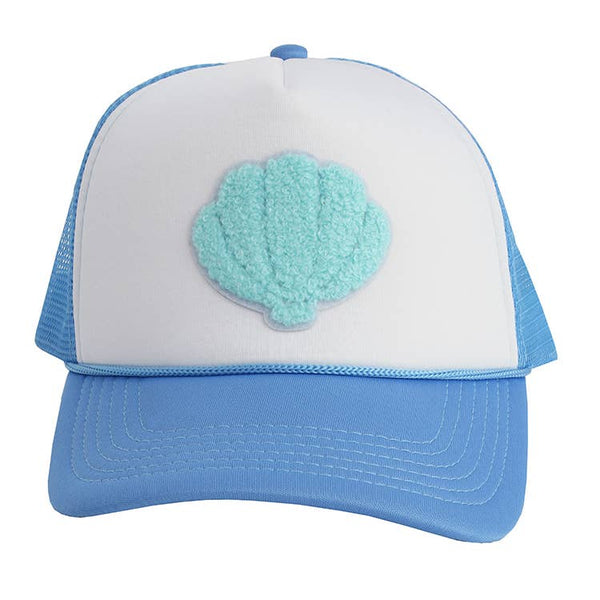 Shell Trucker Hat: Pink