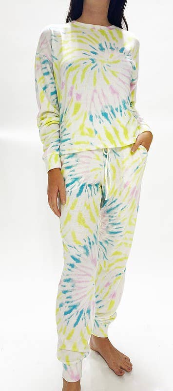 Lounge Set: Olive Tiedye / Multiple Sizes