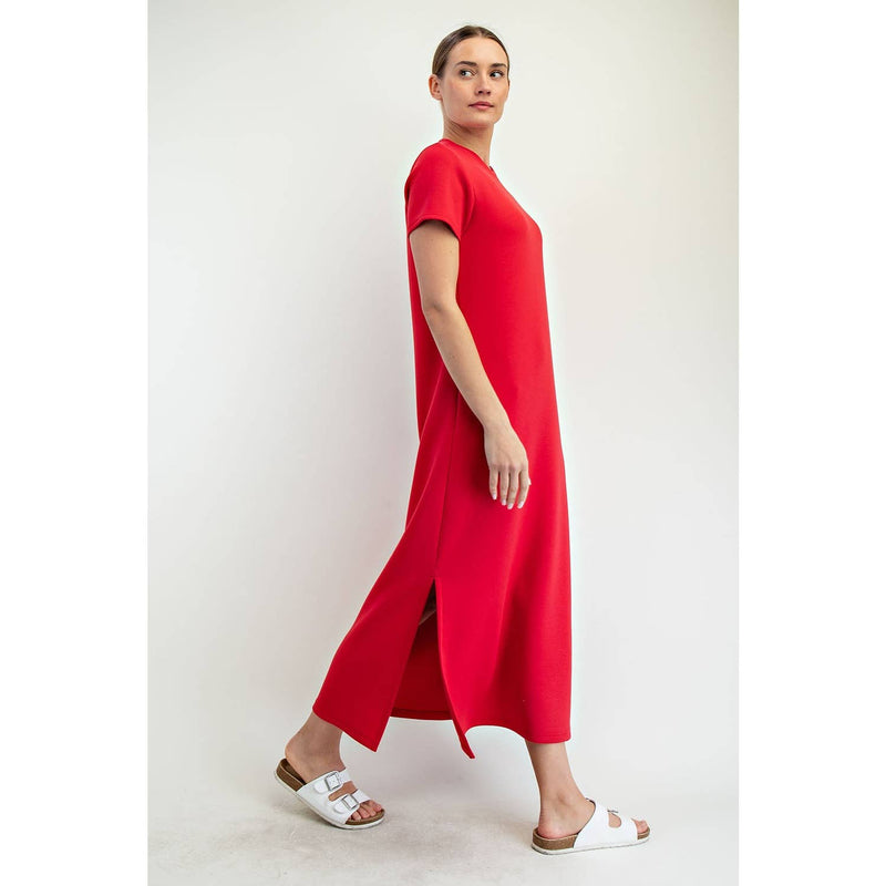 Hannah Scuba Maxi Dress