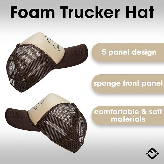 Foam Trucker - Espresso Martini Social Club - Brown/Beige