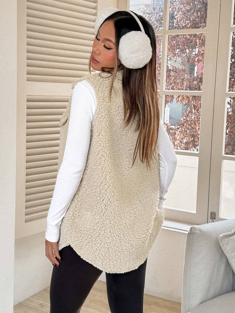 Plush Vest Waistcoat