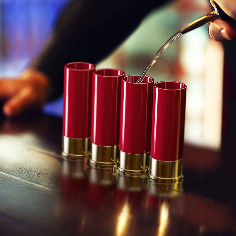 12 Gauge Shot Glasses Set of 4
