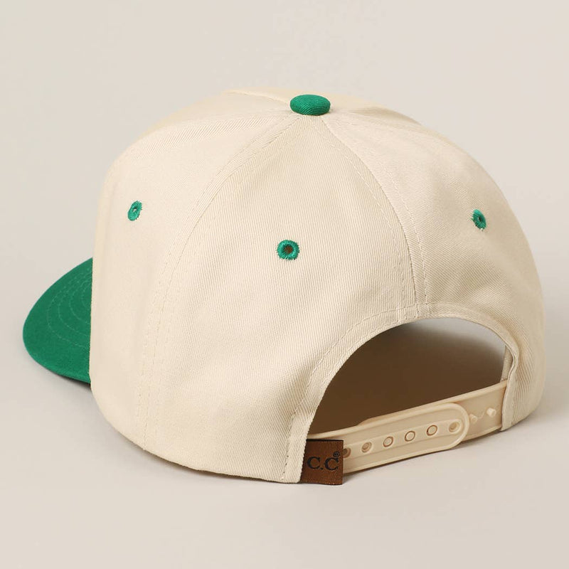 PICKLE BALLER 3D Letter Embroidery Two-Tone Trucker Hat