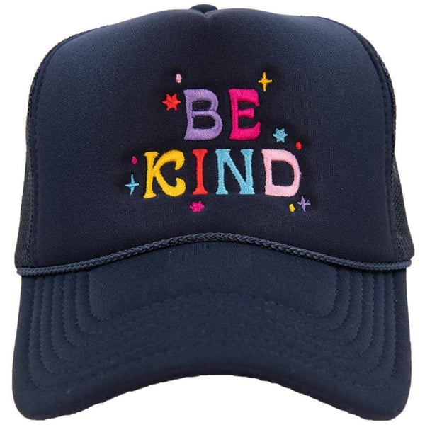 Be Kind Foam Wholesale Trucker Hat: Navy