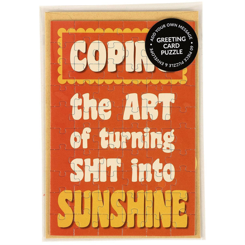 Sunshine Puzzle Card