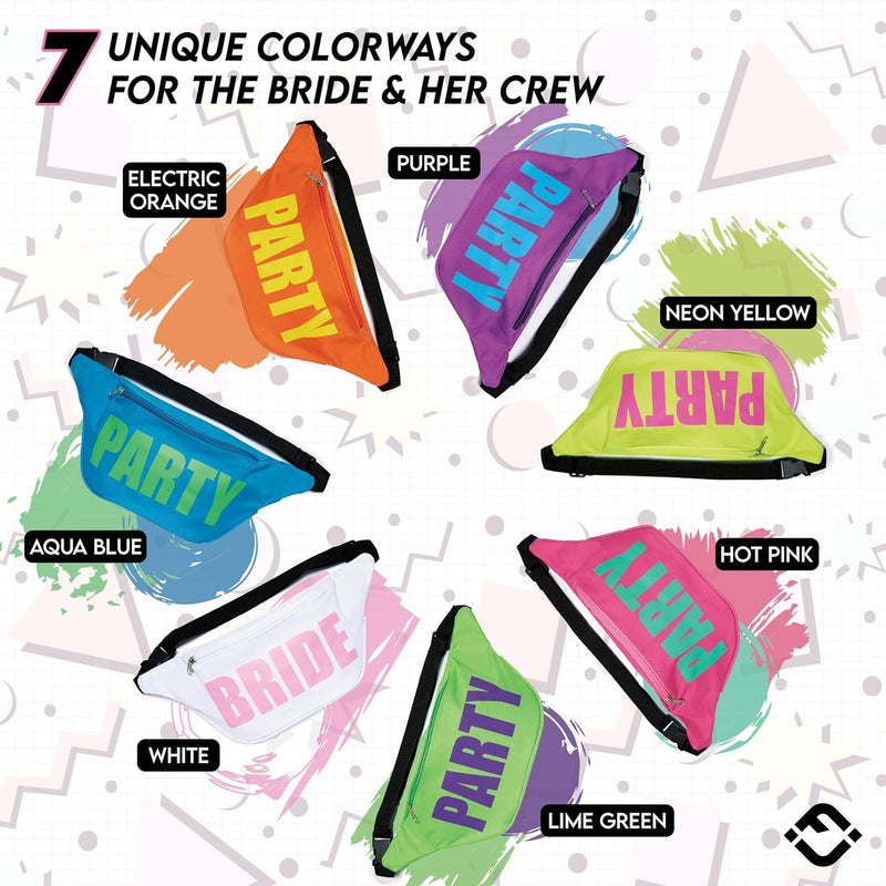 Neon Fanny Pack - Bride (White)