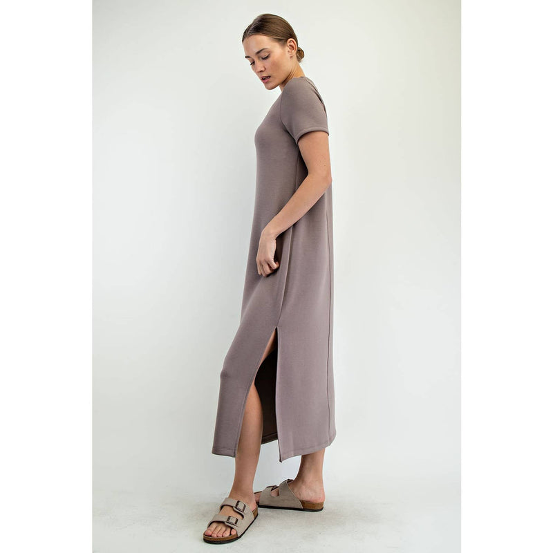 Hannah Scuba Maxi Dress