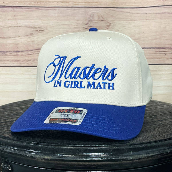 Girl Math Trucker Hat