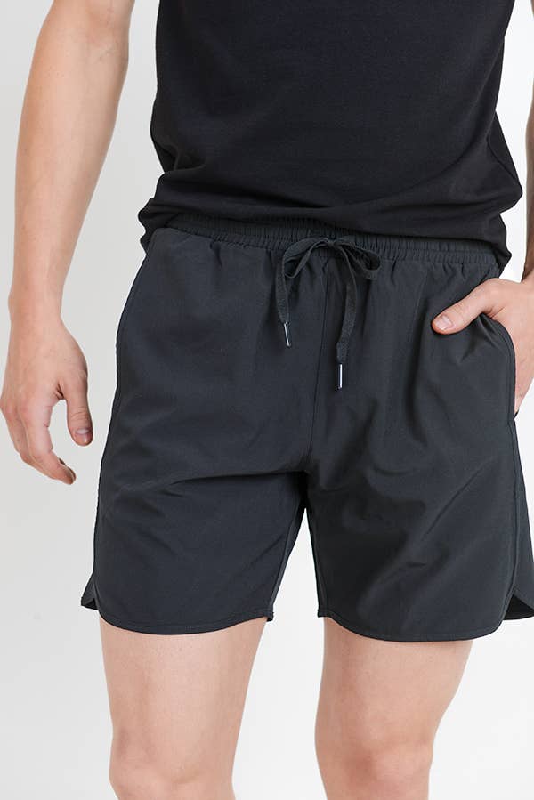 Men's Essential Active Shorts: Black